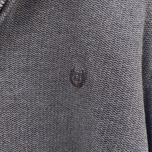 Chaps Half Zip Gray Pull Over Sweater Men's Sz XL - Picture 3 of 4